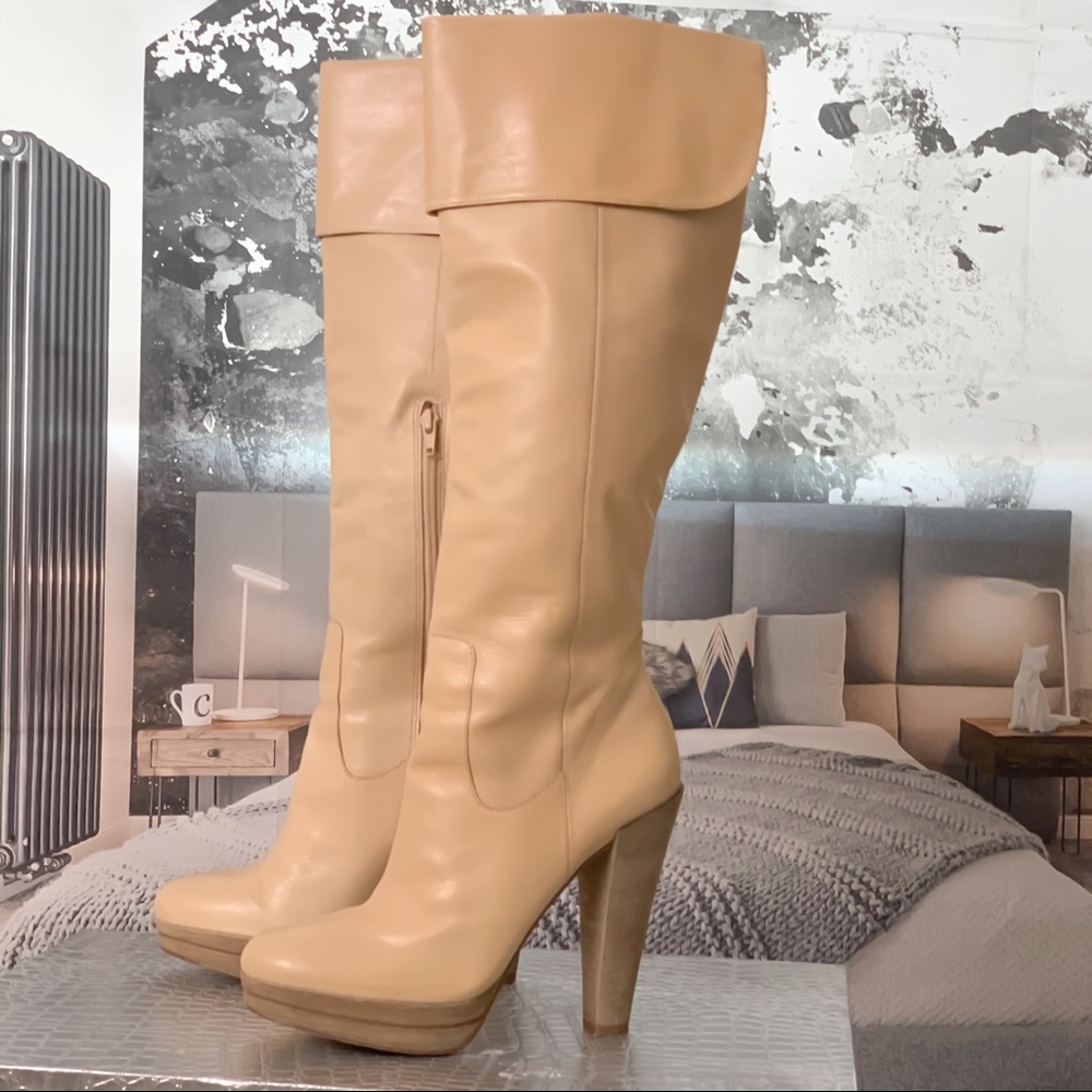 Carlos Santana Sexy Knee High Boots